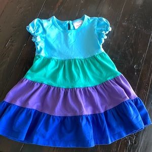 Hanna Andersson multi-colored girls 2T dress